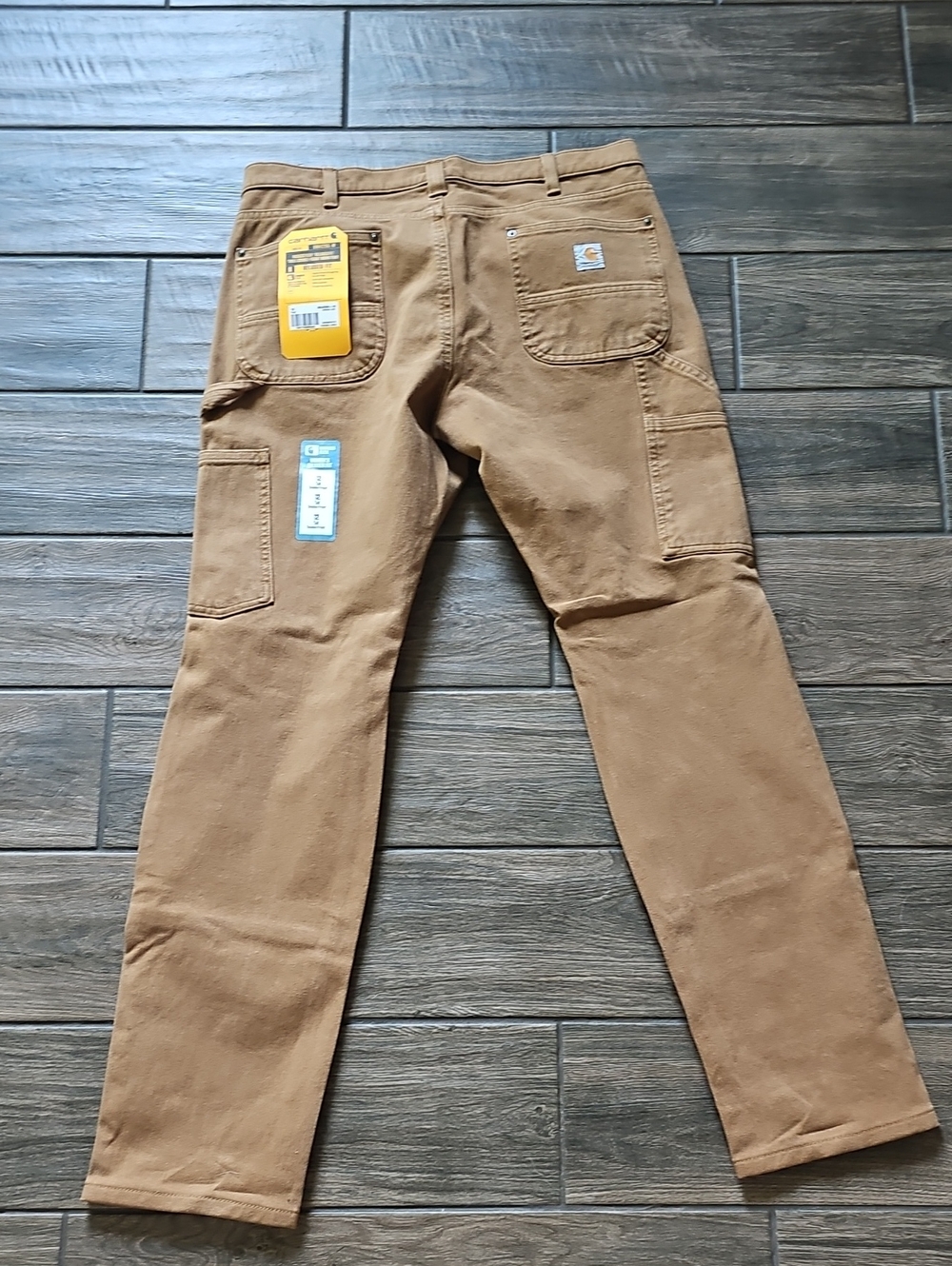 Carhartt Womens Tan Canvas Utility Cargo Pants
